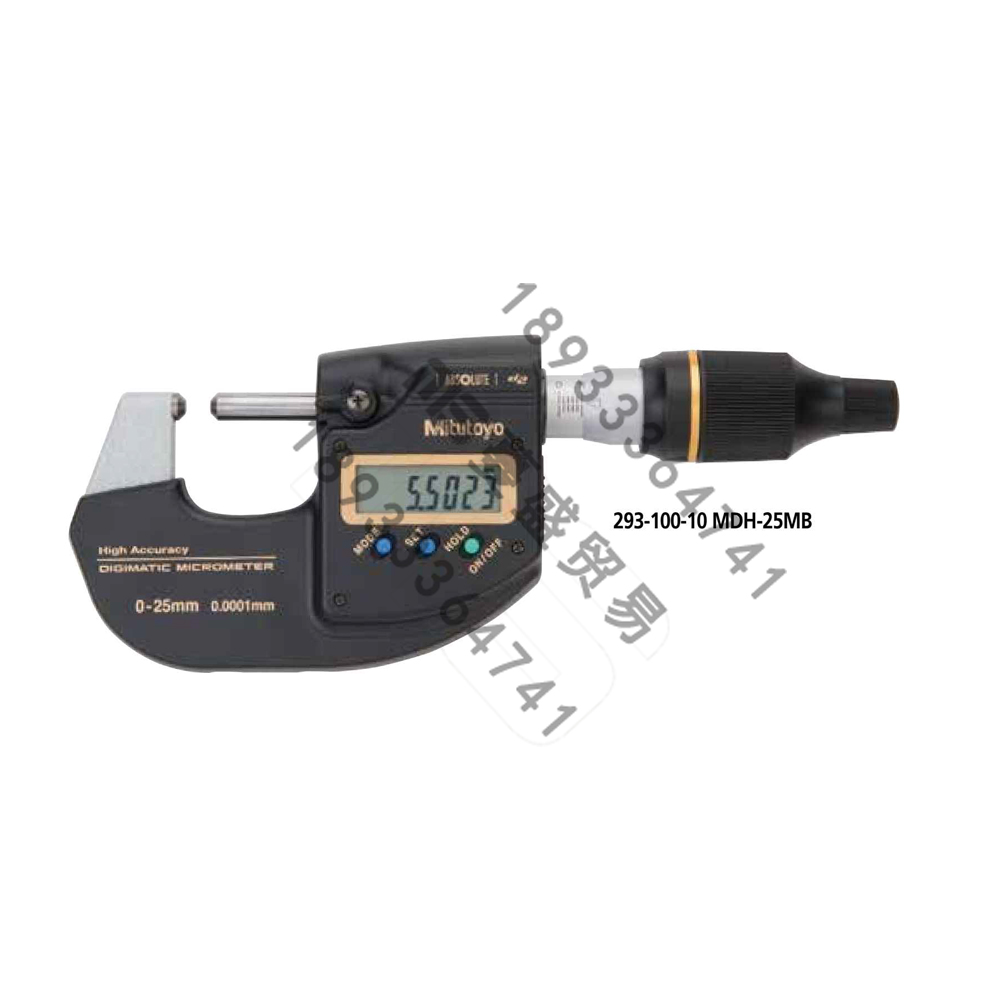供應Mitutoyo三豐高(gāo)精度數(shù)顯千分(fēn)尺293系列MDH-25MB